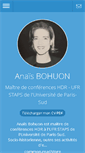 Mobile Screenshot of anaisbohuon.com